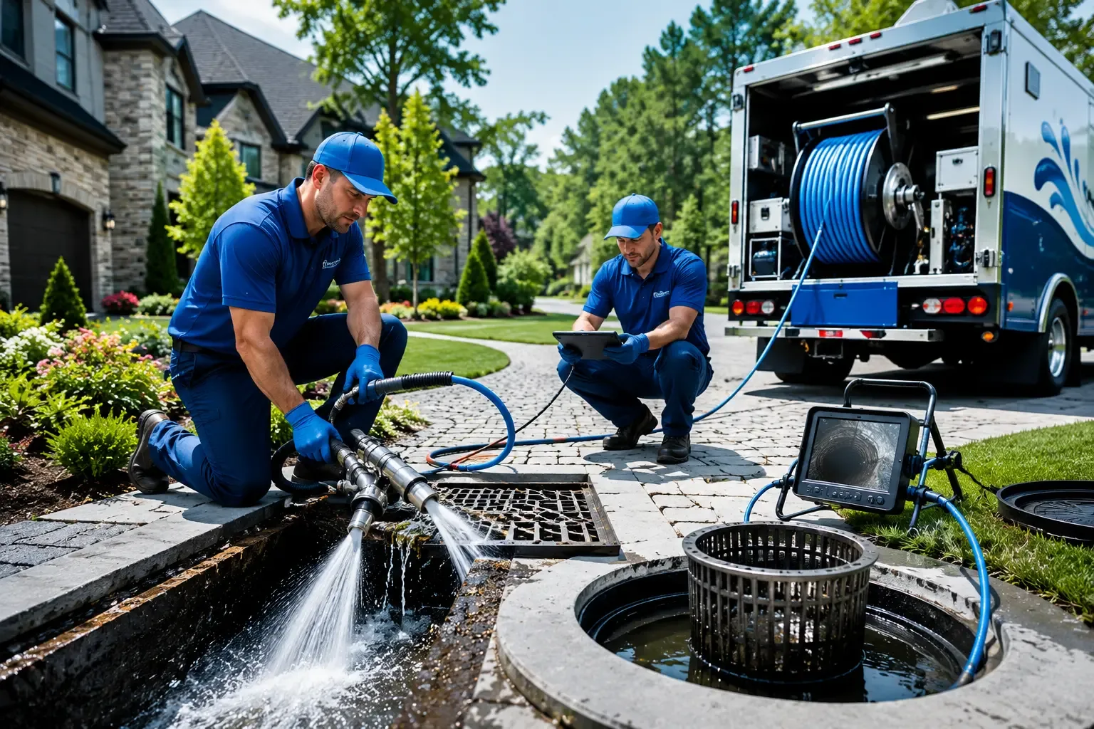Local outdoor drain cleaning professionals in Oconomowoc, WI