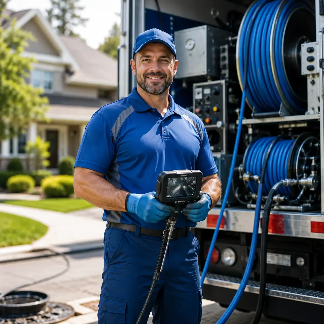 Local outdoor drain cleaning specialists in Oconomowoc, WI